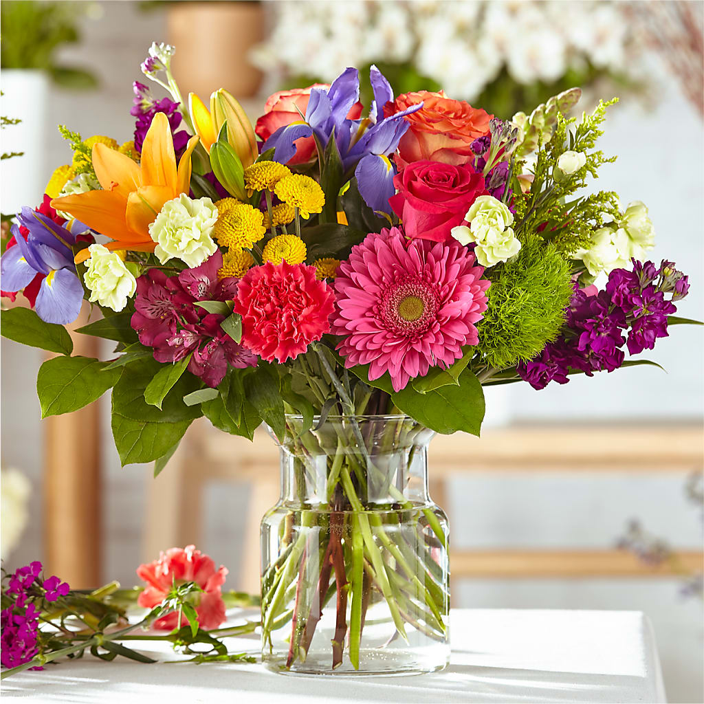 Bold & Bright – A Florist Original – MARIE'S FLOWER & GIFT SHOPPE INC, Moultrie GA
