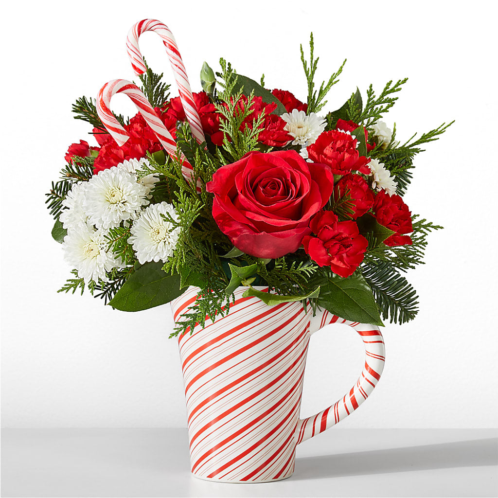 Peppermint Swirl Mug – MARIE'S FLOWER & GIFT SHOPPE INC, Moultrie GA