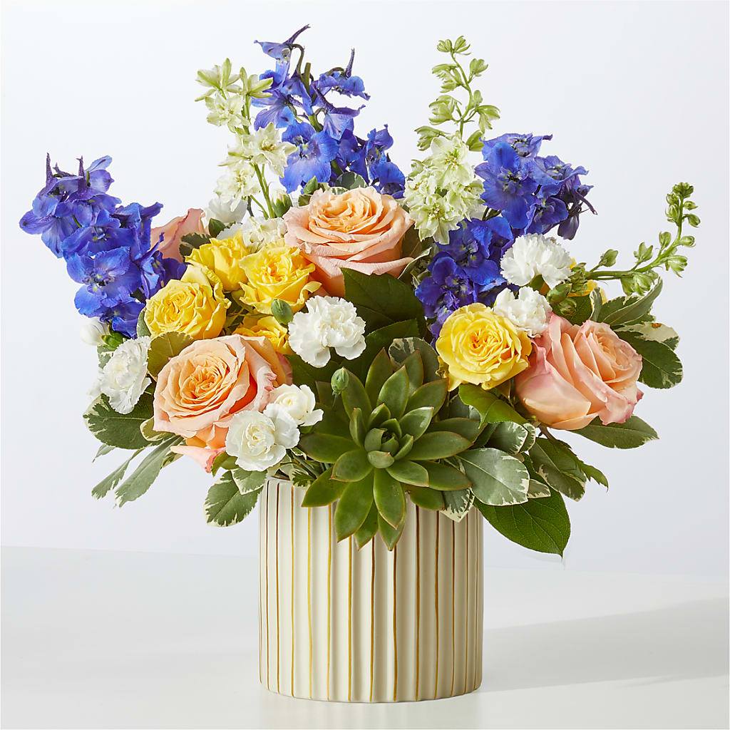 Cobalt Reverie Bouquet – MARIE'S FLOWER & GIFT SHOPPE INC, Moultrie GA