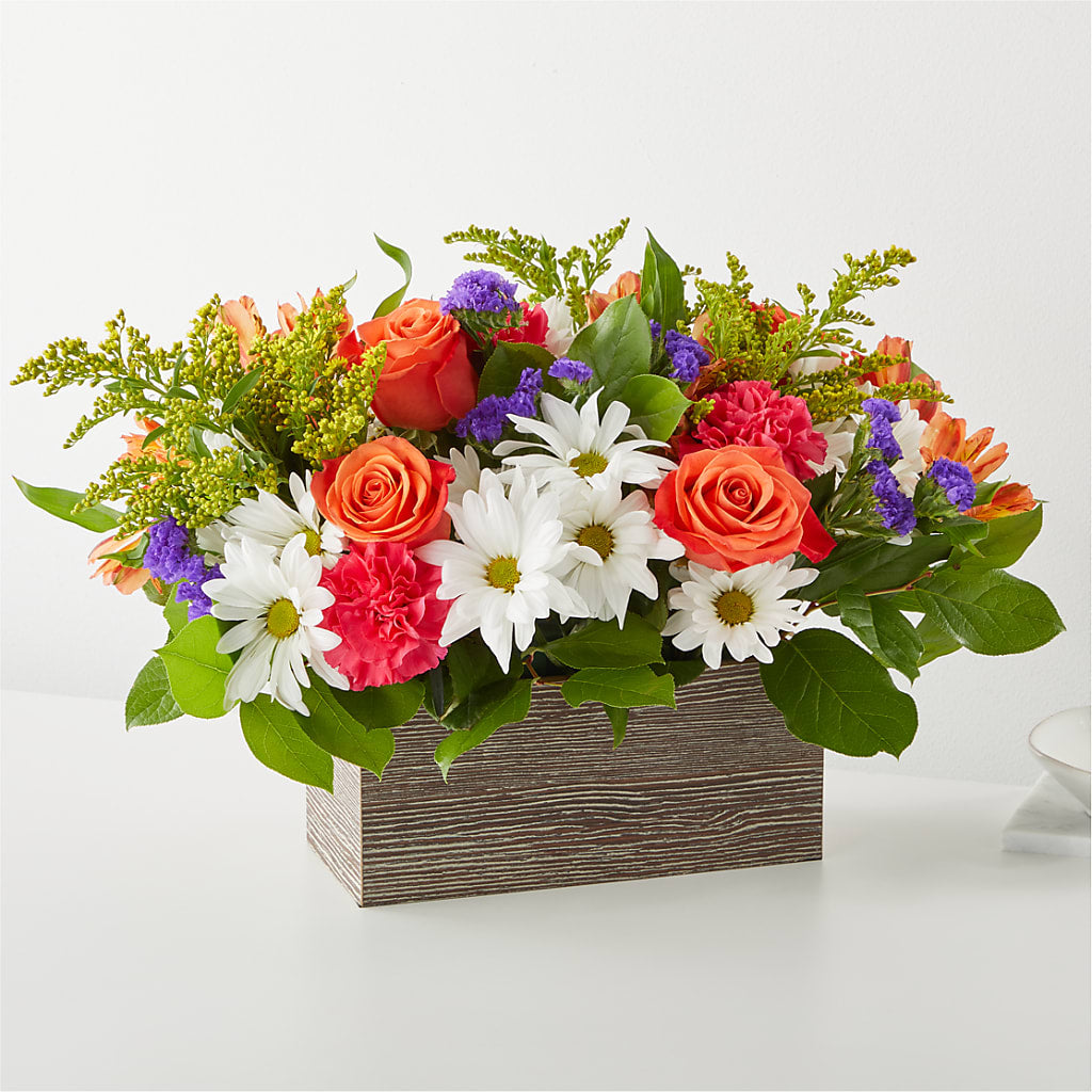 Oopsie Daisy Box Bouquet – MARIE'S FLOWER & GIFT SHOPPE INC, Moultrie GA