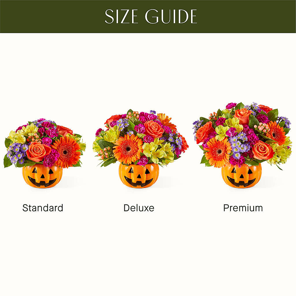 Tricks & Treats Pumpkin – MARIE'S FLOWER & GIFT SHOPPE INC, Moultrie GA