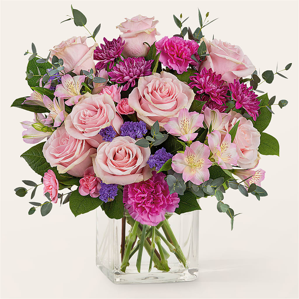 Rosy Radiance Bouquet – MARIE'S FLOWER & GIFT SHOPPE INC, Moultrie GA