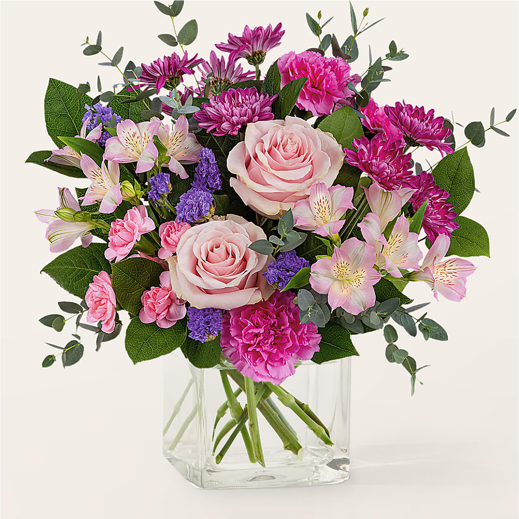 Rosy Radiance Bouquet – MARIE'S FLOWER & GIFT SHOPPE INC, Moultrie GA