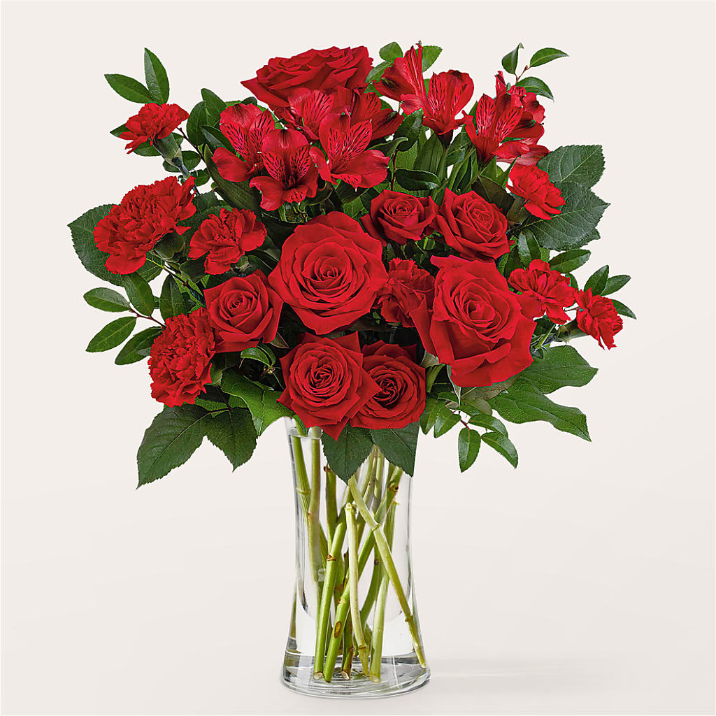 Brilliant Ruby Bouquet – MARIE'S FLOWER & GIFT SHOPPE INC, Moultrie GA