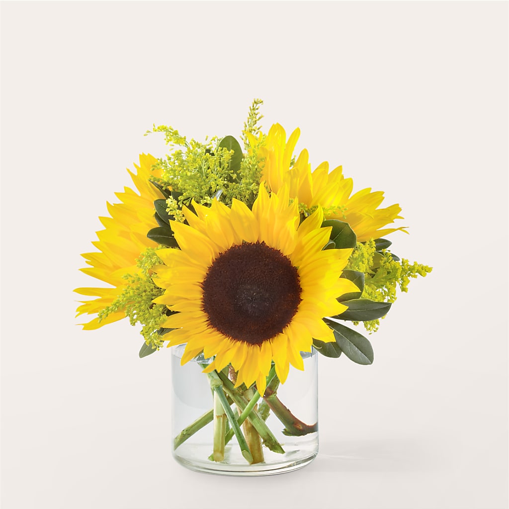 Beaming Sunflower Bouquet – MARIE'S FLOWER & GIFT SHOPPE INC, Moultrie GA
