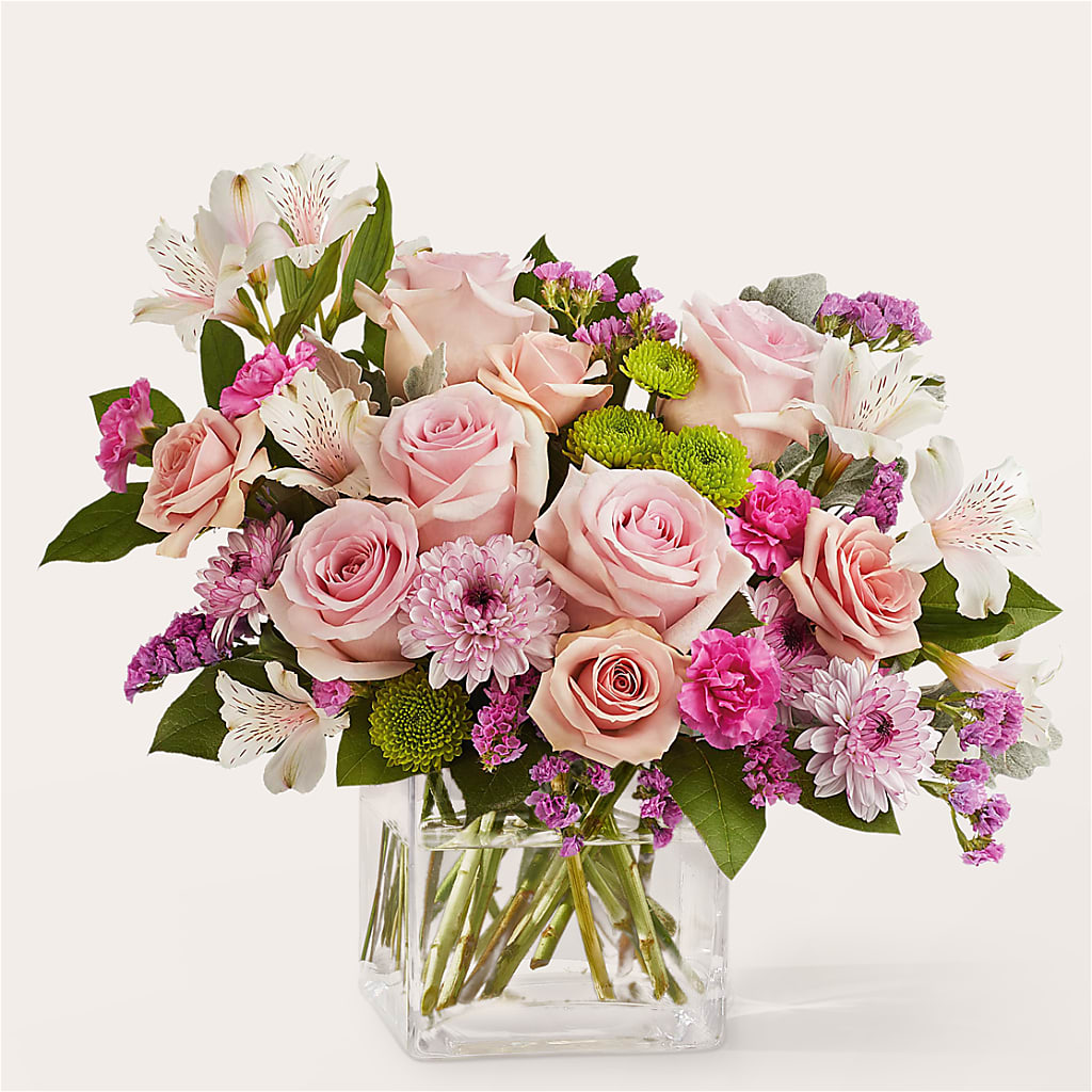 Pink Suede Bouquet – MARIE'S FLOWER & GIFT SHOPPE INC, Moultrie GA