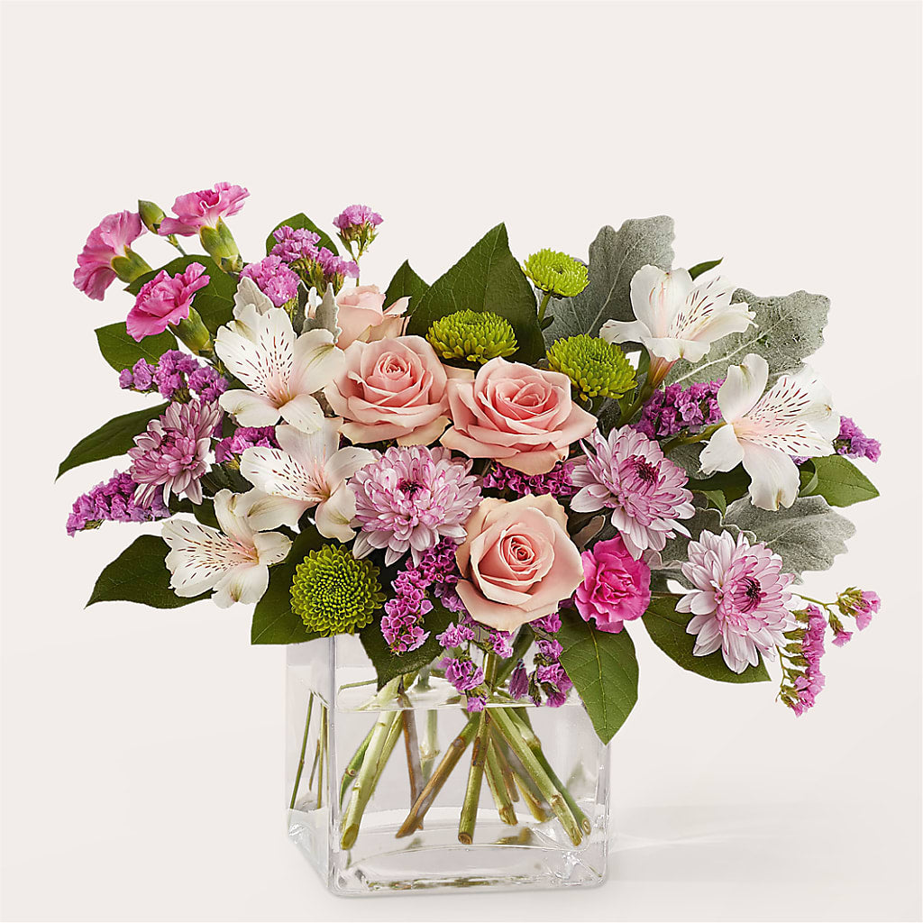 Pink Suede Bouquet – MARIE'S FLOWER & GIFT SHOPPE INC, Moultrie GA