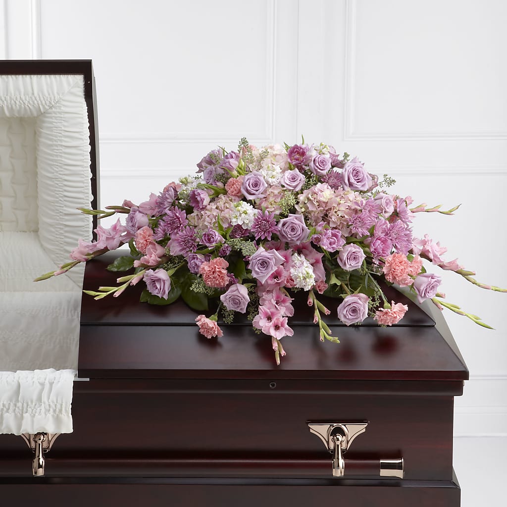 Immorata Casket Spray – MARIE'S FLOWER & GIFT SHOPPE INC, Moultrie GA