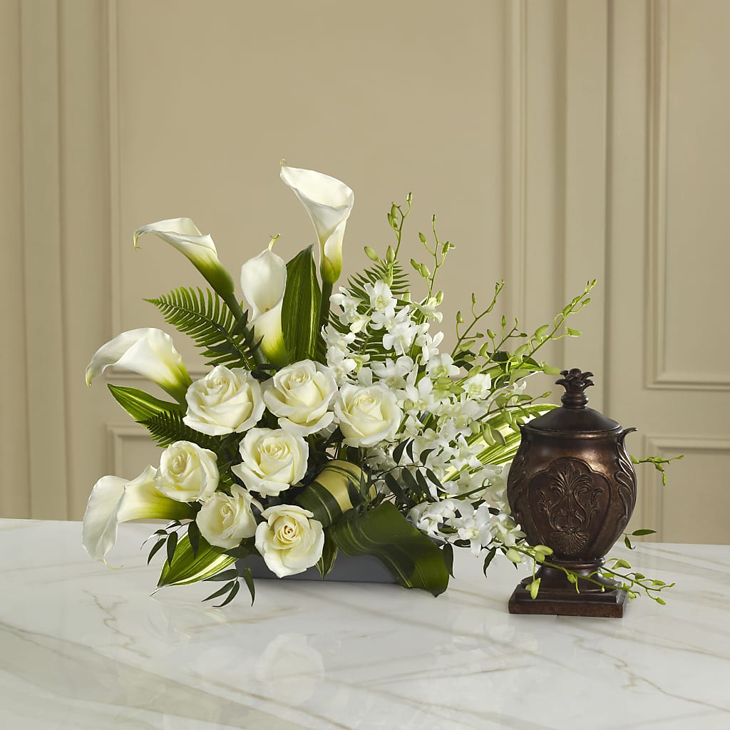 At Peace Arrangement – MARIE'S FLOWER & GIFT SHOPPE INC, Moultrie GA