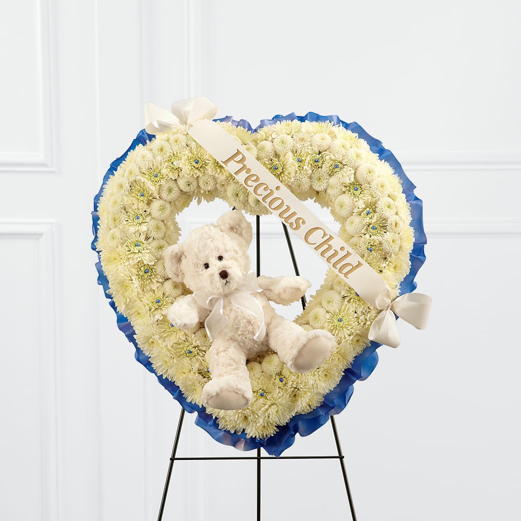 Precious Child Standing Heart – MARIE'S FLOWER & GIFT SHOPPE INC, Moultrie GA