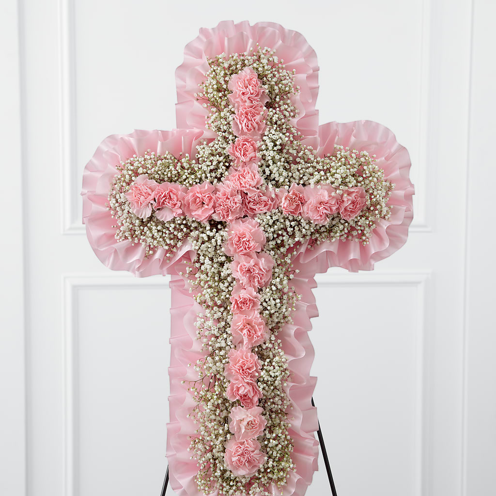 Angel's Cross Easel – MARIE'S FLOWER & GIFT SHOPPE INC, Moultrie GA