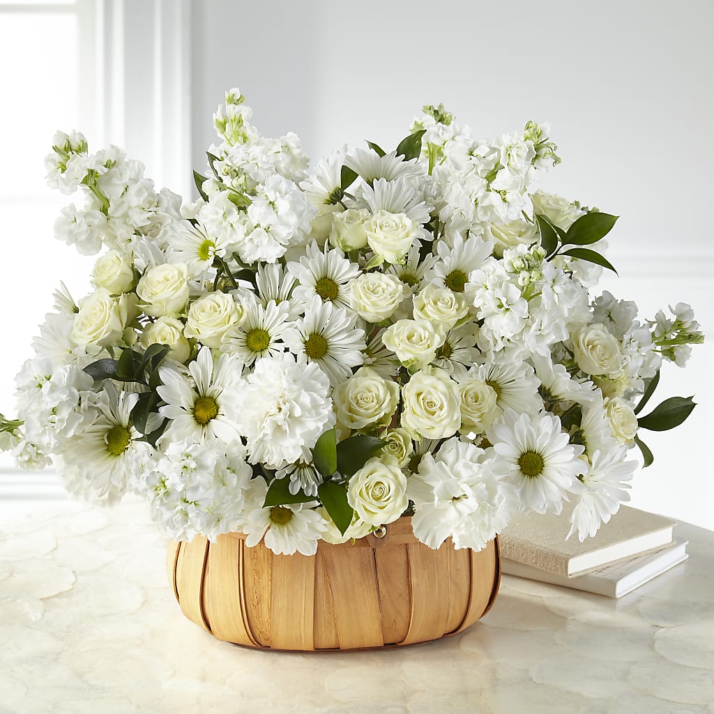 Graceful Garden Basket – MARIE'S FLOWER & GIFT SHOPPE INC, Moultrie GA