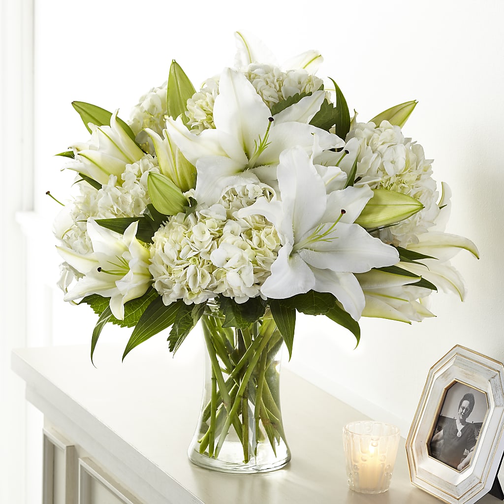 Compassionate Lily Bouquet – MARIE'S FLOWER & GIFT SHOPPE INC, Moultrie GA