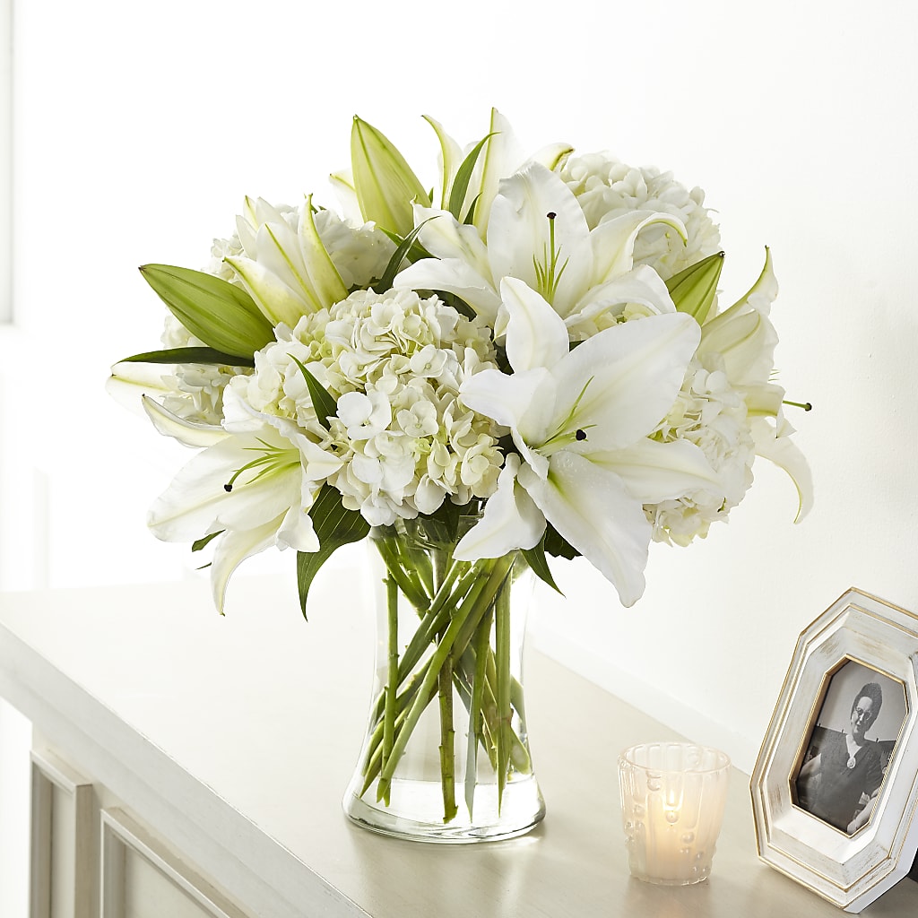 Compassionate Lily Bouquet – MARIE'S FLOWER & GIFT SHOPPE INC, Moultrie GA