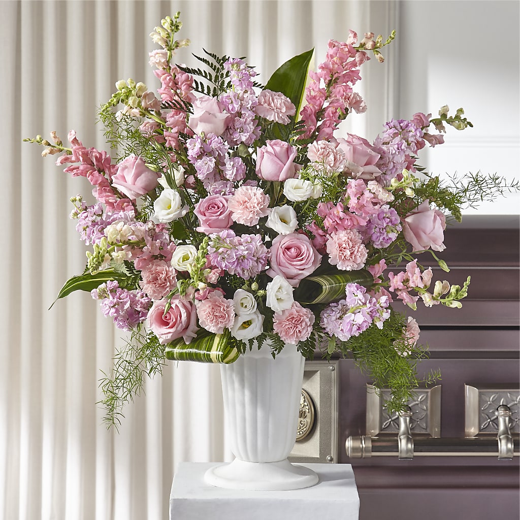 Divine Comfort Arrangement – MARIE'S FLOWER & GIFT SHOPPE INC, Moultrie GA