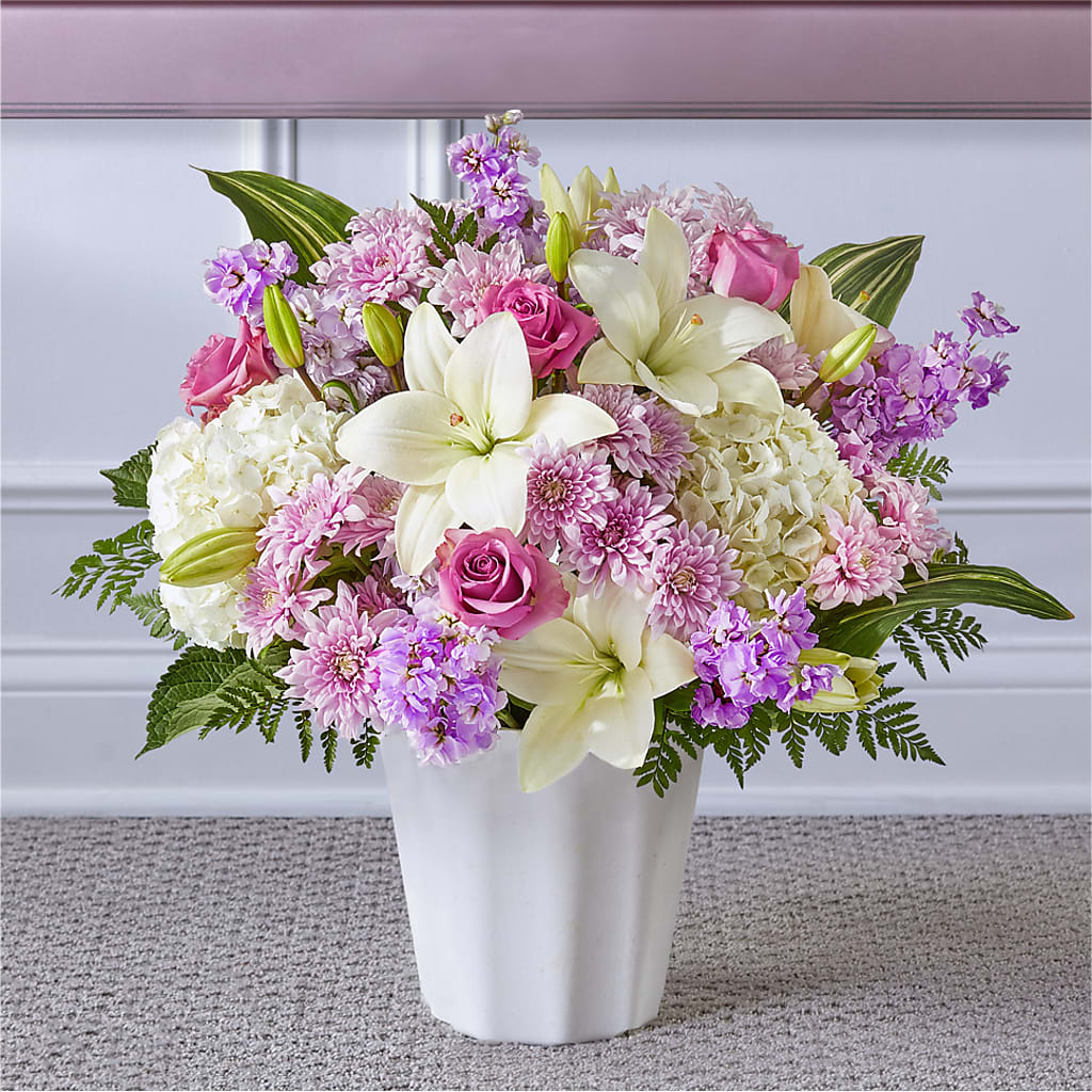 Heaven Sent Floor Basket – MARIE'S FLOWER & GIFT SHOPPE INC, Moultrie GA