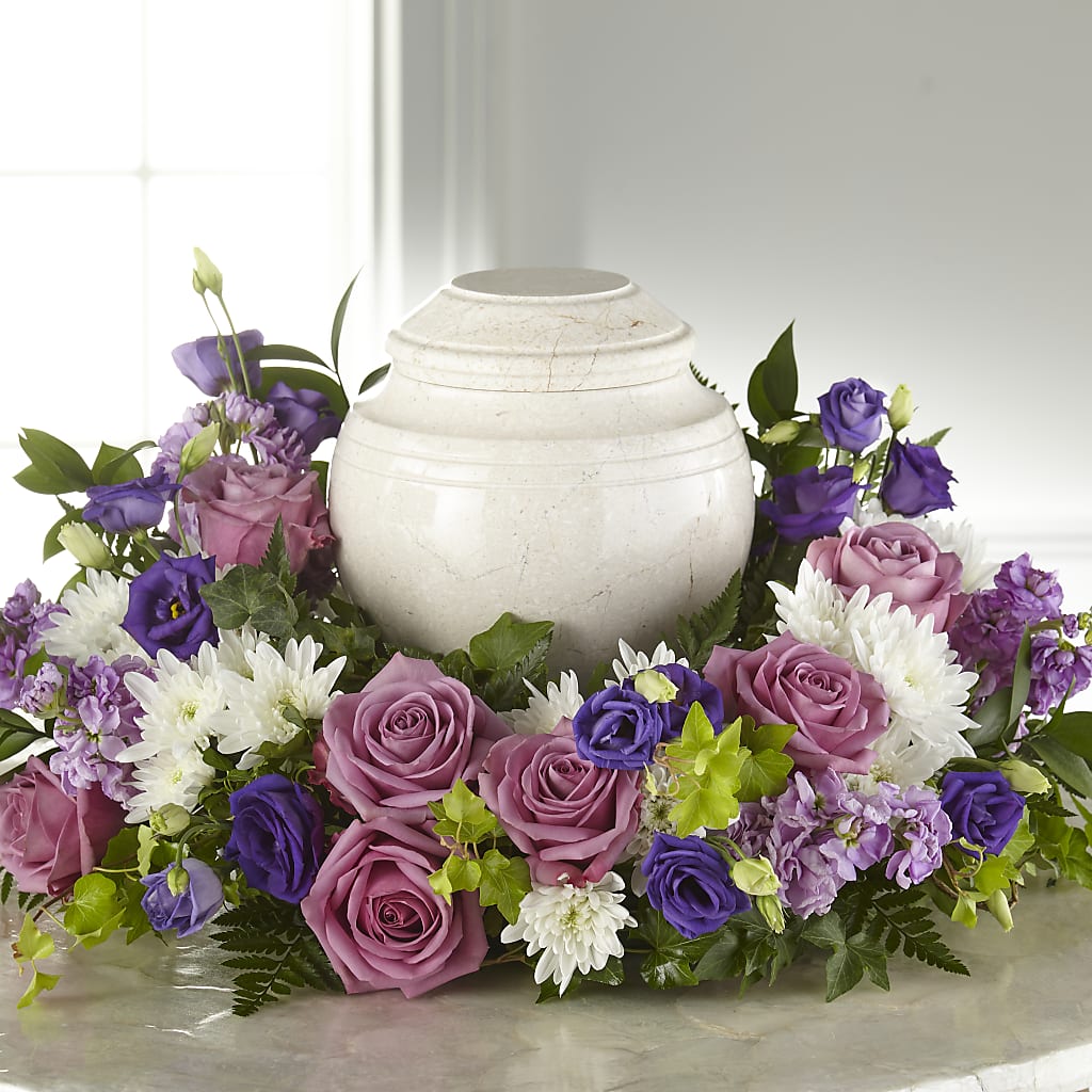 Blooming Sympathy Cremation Adornment – MARIE'S FLOWER & GIFT SHOPPE INC, Moultrie GA