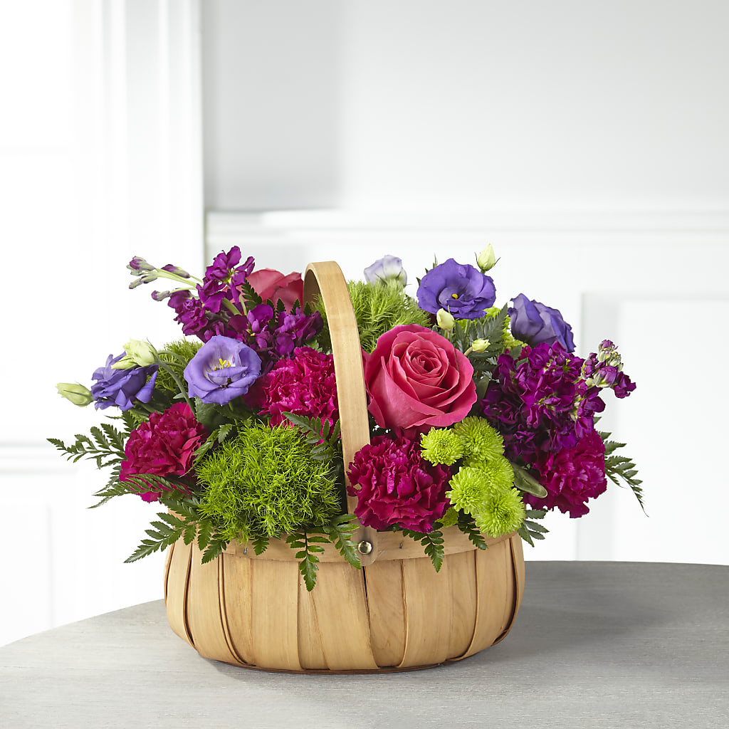 Serene Sanctuary Basket – MARIE'S FLOWER & GIFT SHOPPE INC, Moultrie GA