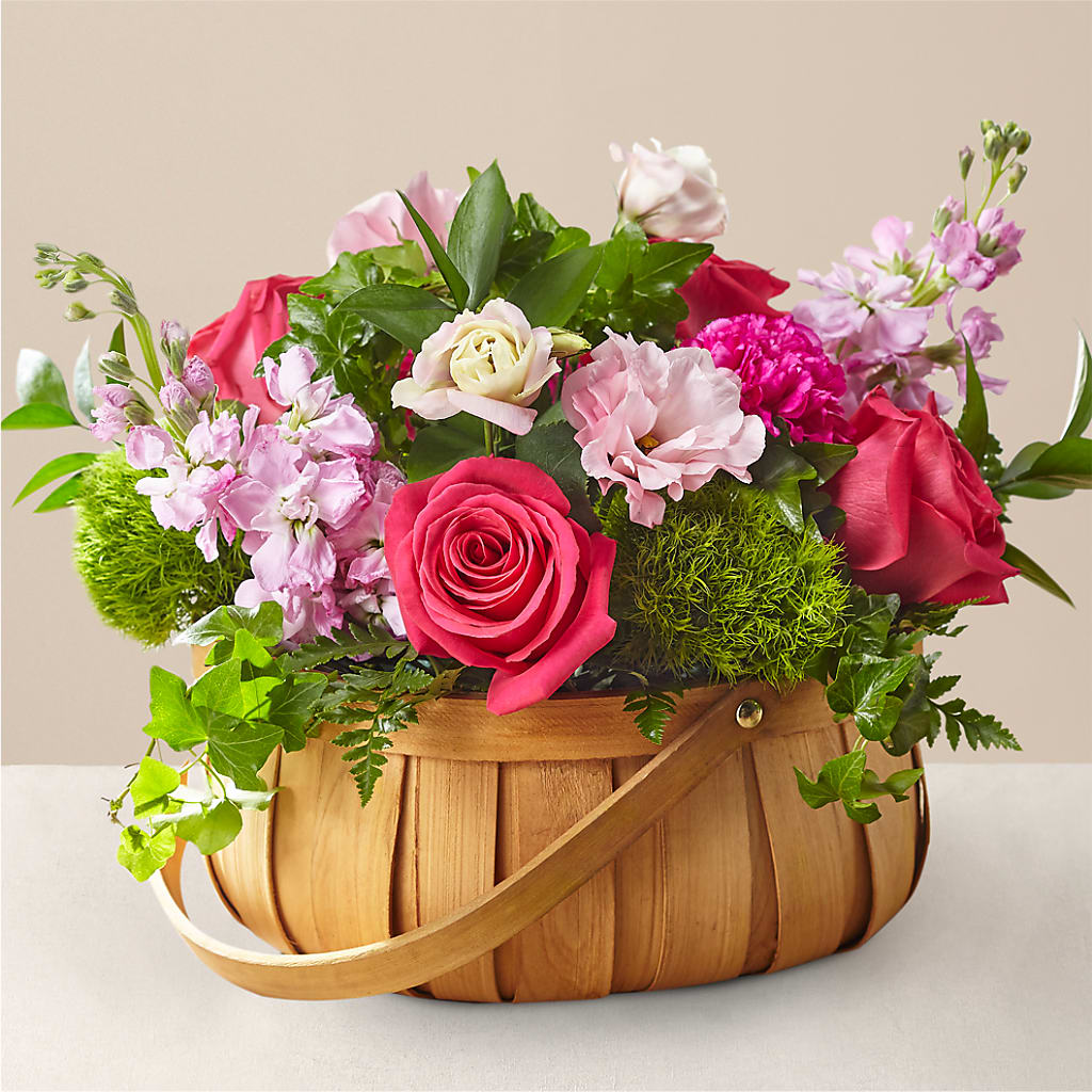 Radiance in Bloom Basket – MARIE'S FLOWER & GIFT SHOPPE INC, Moultrie GA