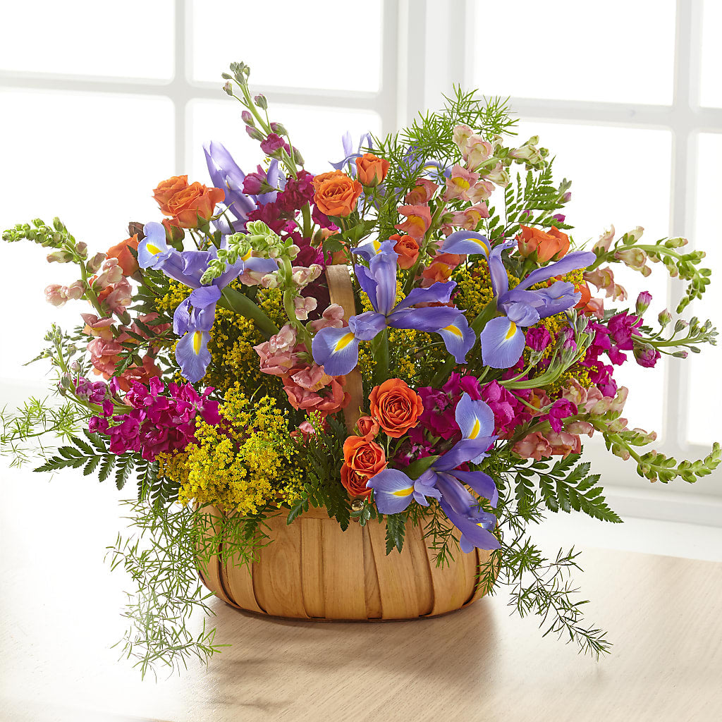 Garden of Life Basket – MARIE'S FLOWER & GIFT SHOPPE INC, Moultrie GA