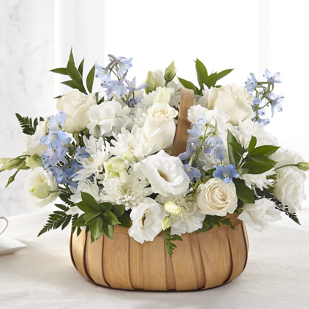Sincerely Heartfelt Basket – MARIE'S FLOWER & GIFT SHOPPE INC, Moultrie GA
