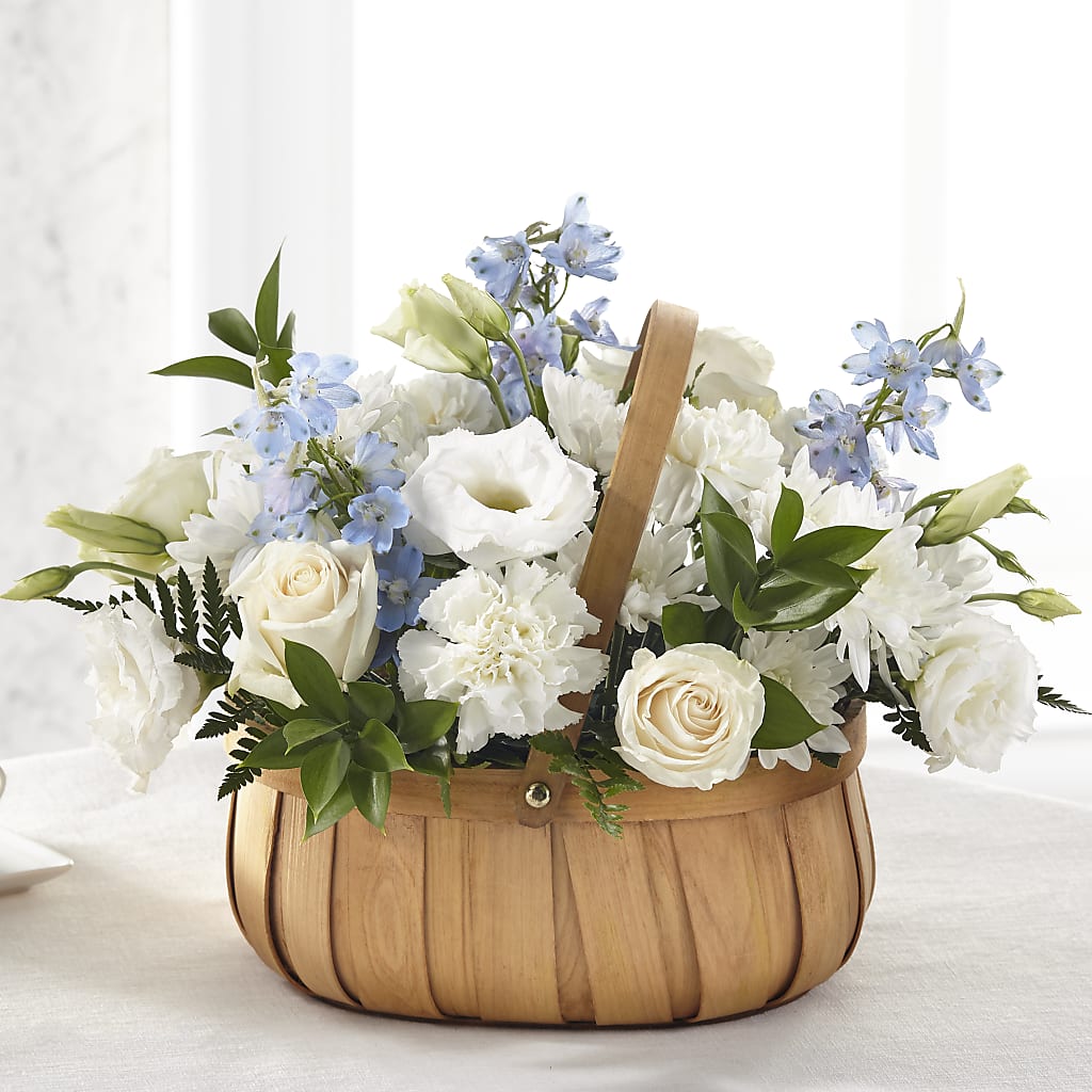 Sincerely Heartfelt Basket – MARIE'S FLOWER & GIFT SHOPPE INC, Moultrie GA