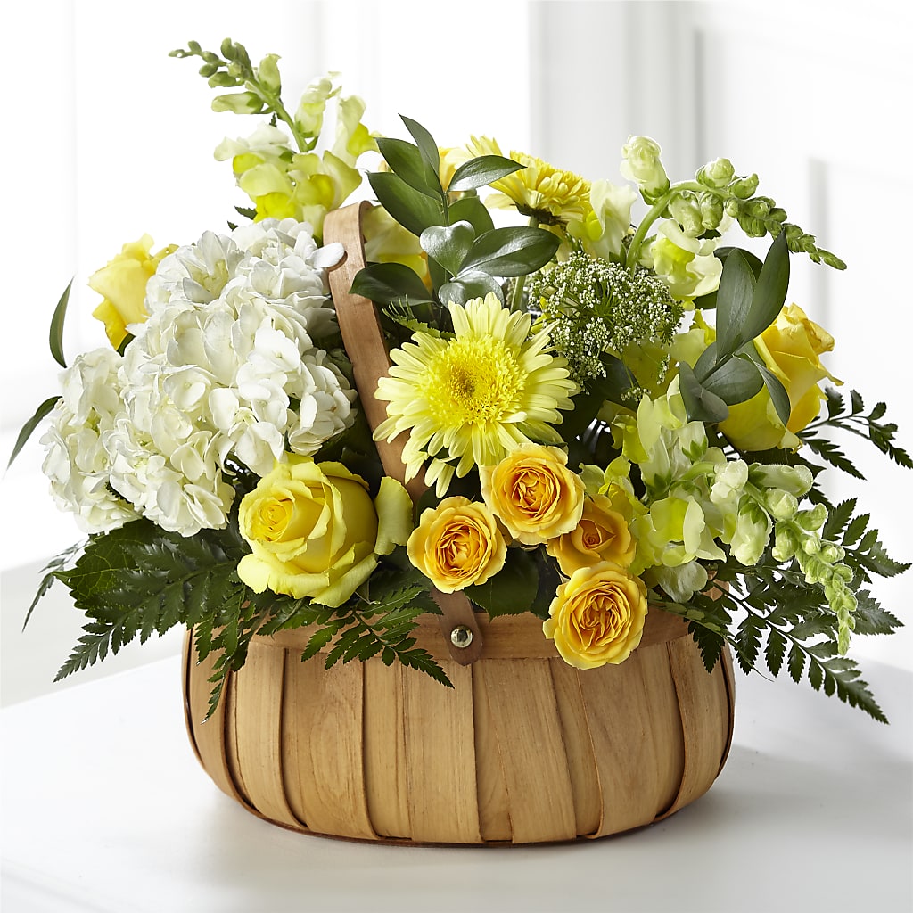 Rustic Remembrance Basket – MARIE'S FLOWER & GIFT SHOPPE INC, Moultrie GA