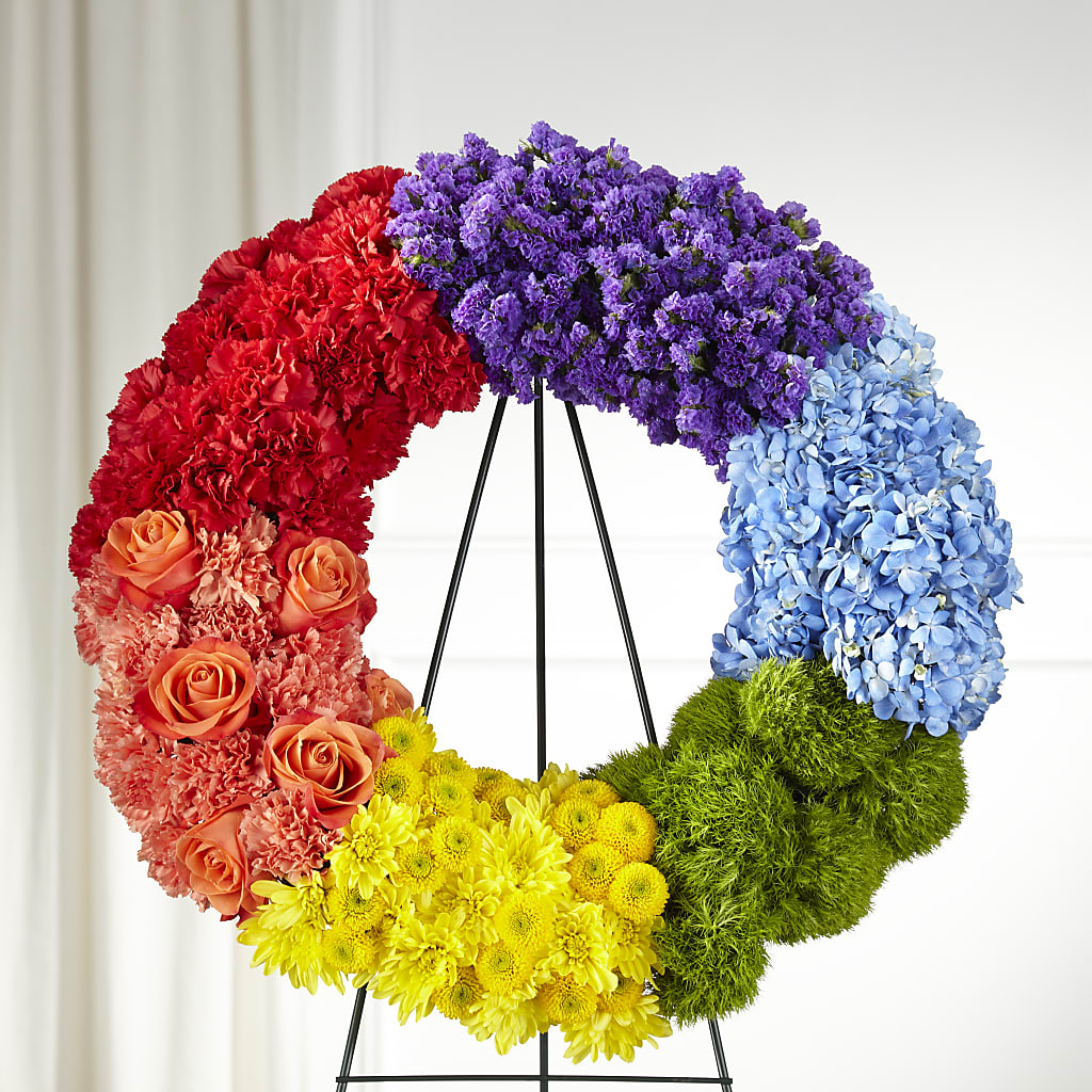 Circle of Love Wreath – MARIE'S FLOWER & GIFT SHOPPE INC, Moultrie GA