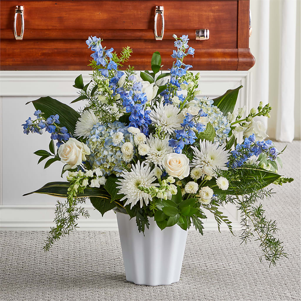 Everlasting Memories Floor Basket – MARIE'S FLOWER & GIFT SHOPPE INC, Moultrie GA