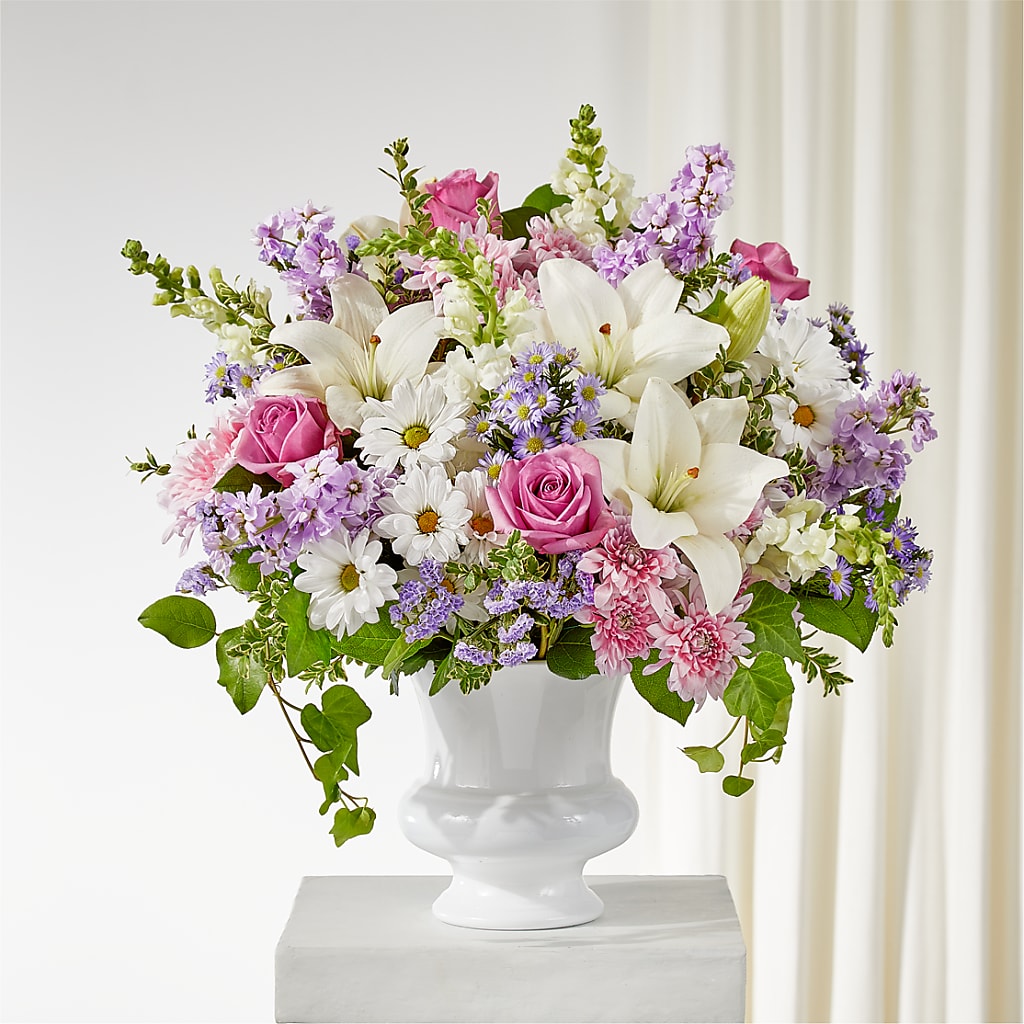 Remarkable Life Urn Arrangement – MARIE'S FLOWER & GIFT SHOPPE INC, Moultrie GA