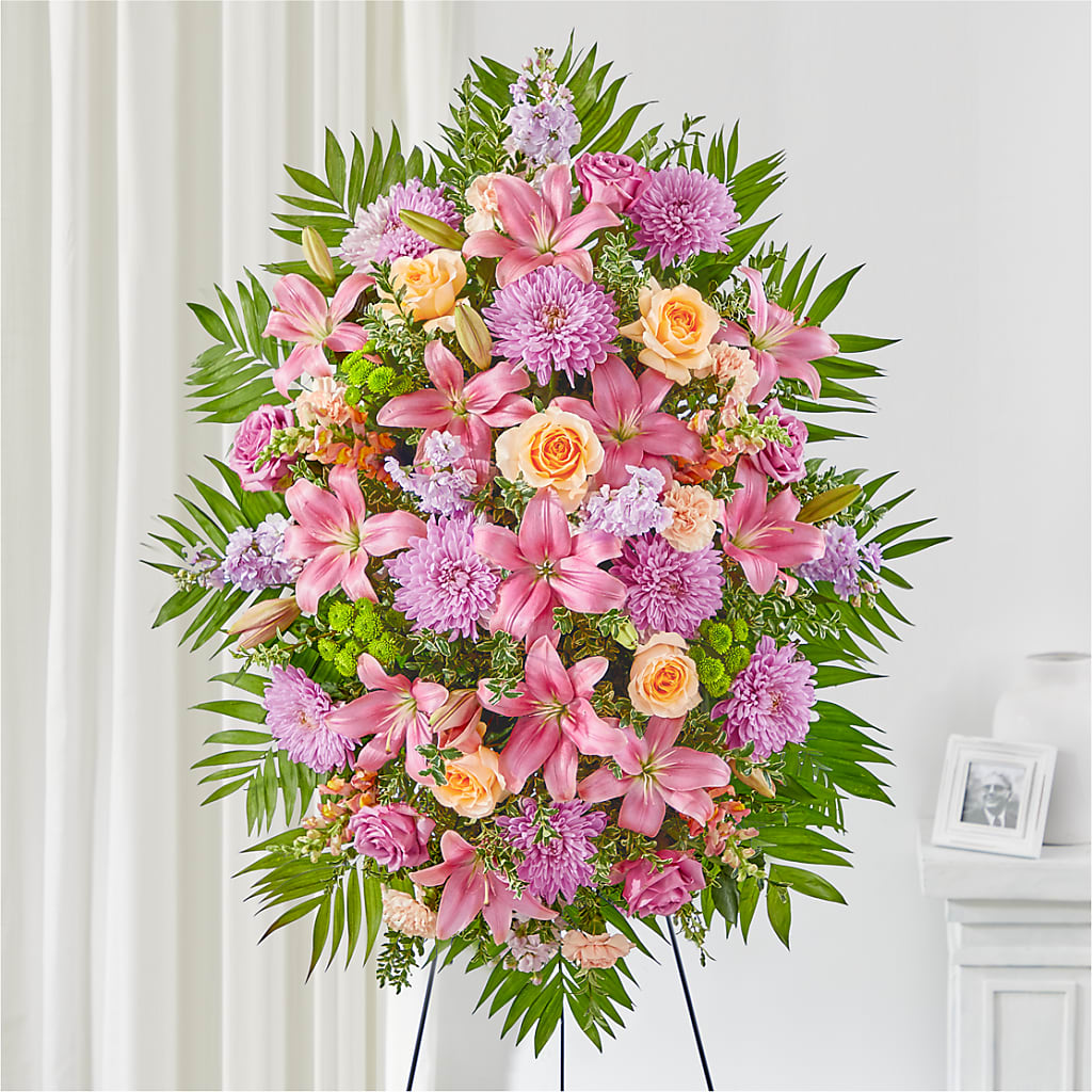 Love & Light Standing Spray – MARIE'S FLOWER & GIFT SHOPPE INC, Moultrie GA