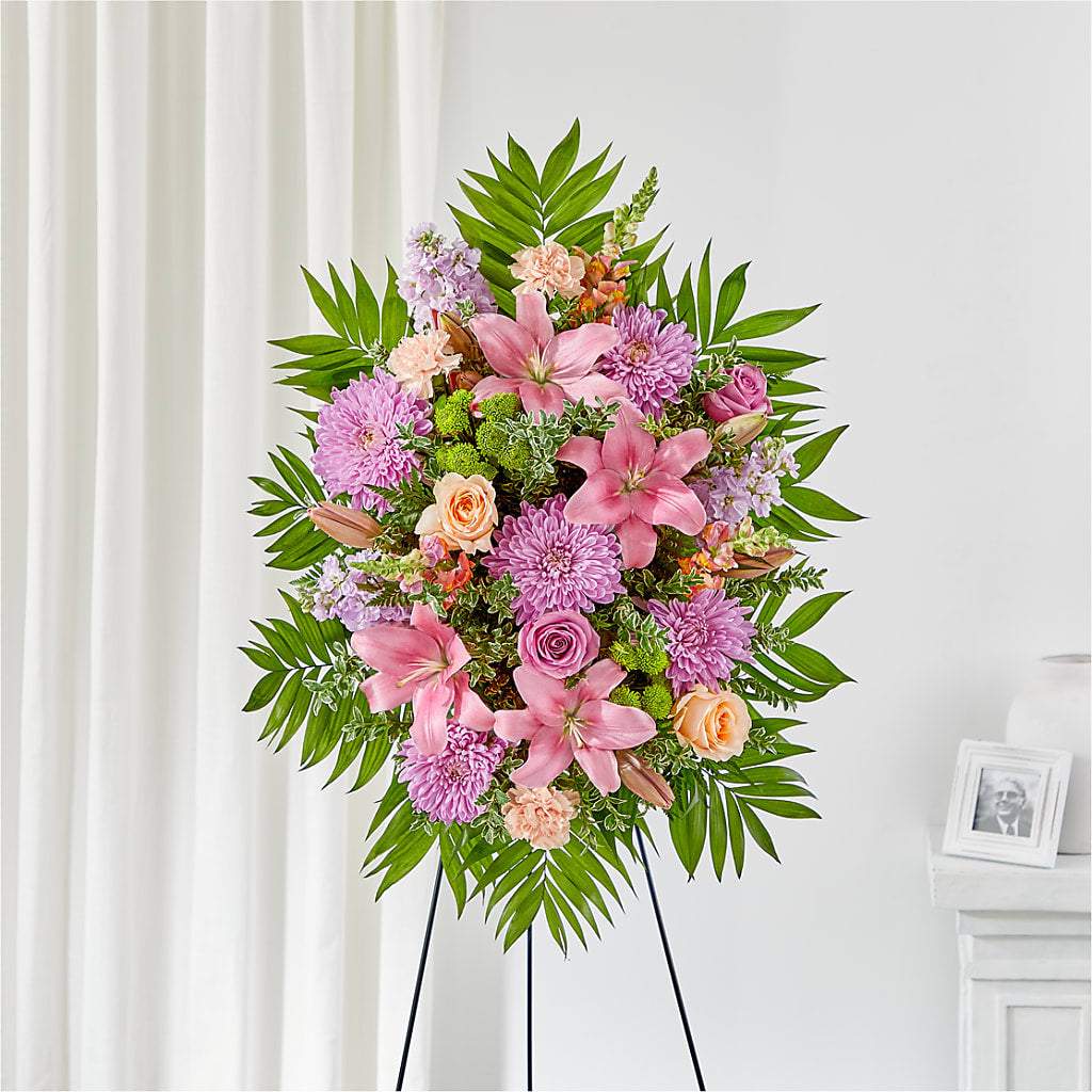 Love & Light Standing Spray – MARIE'S FLOWER & GIFT SHOPPE INC, Moultrie GA