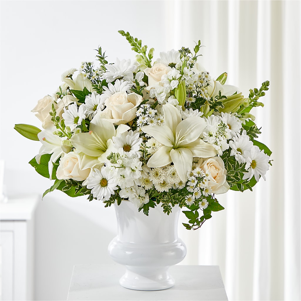 Uplifting Urn Arrangement – MARIE'S FLOWER & GIFT SHOPPE INC, Moultrie GA