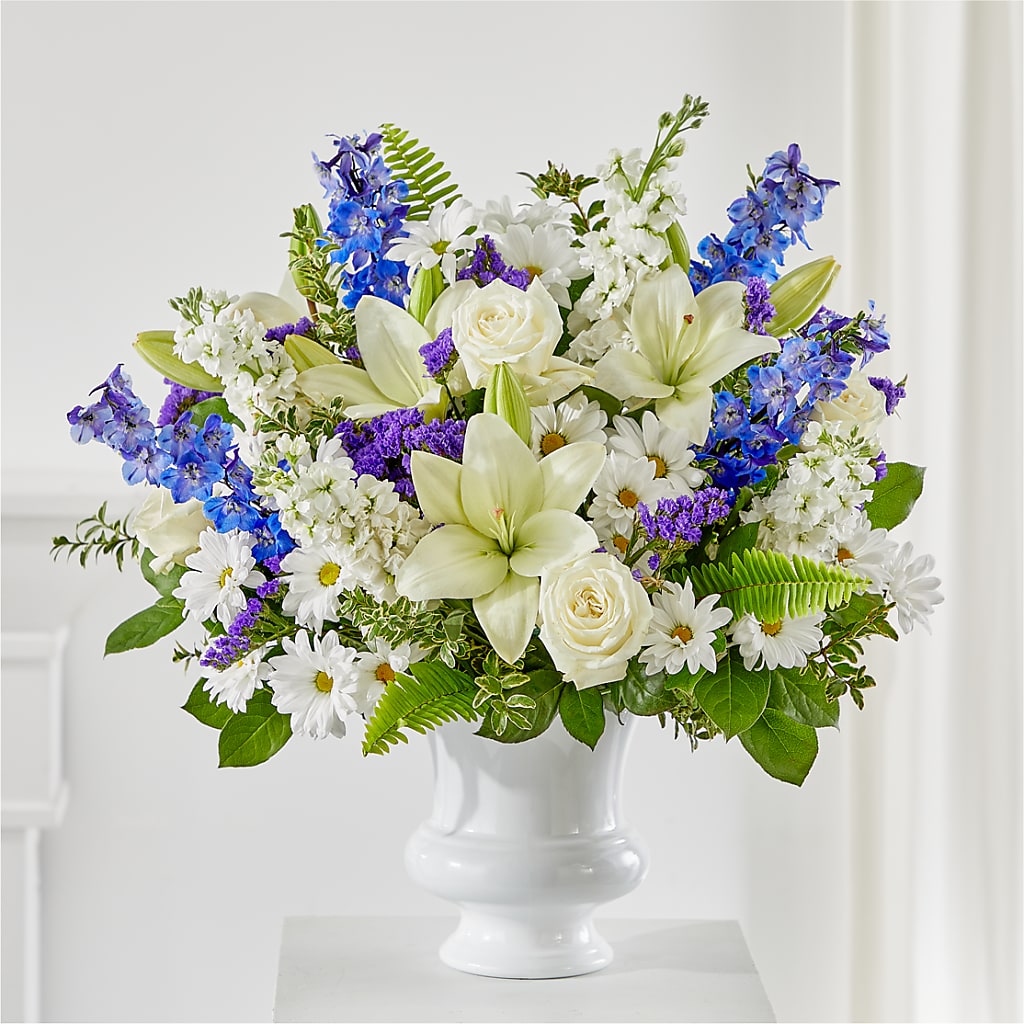 Expressions of Hope Urn Arrangement – MARIE'S FLOWER & GIFT SHOPPE INC, Moultrie GA