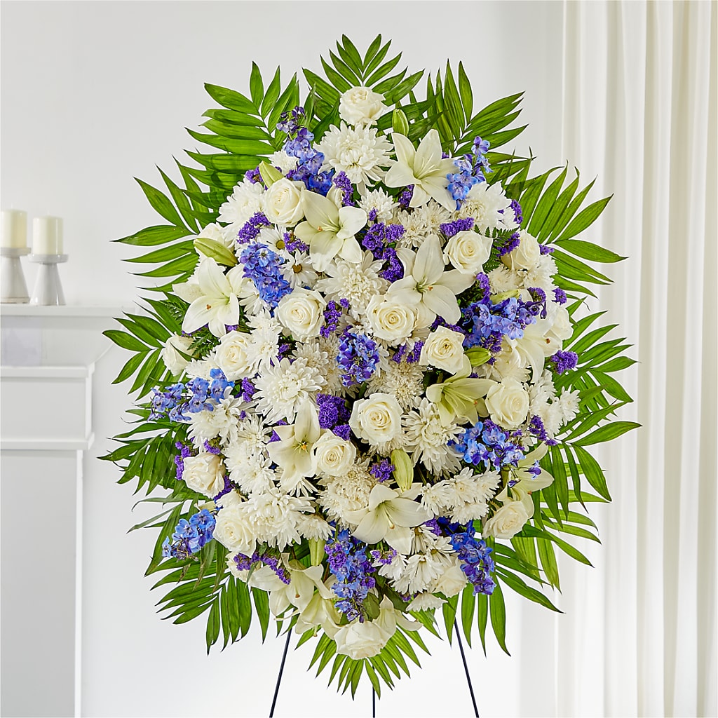 At Rest Standing Spray – MARIE'S FLOWER & GIFT SHOPPE INC, Moultrie GA