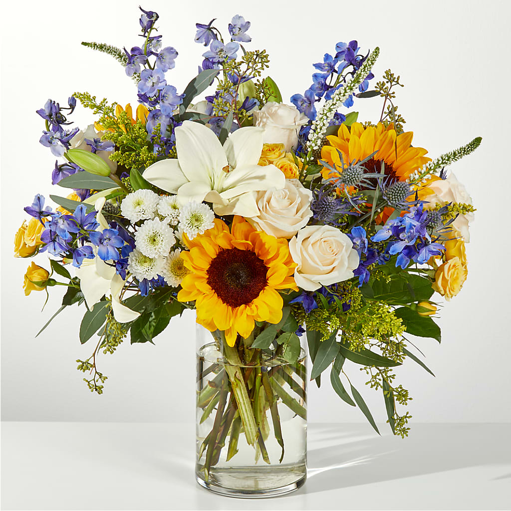 Wonderfully Sunny Bouquet – MARIE'S FLOWER & GIFT SHOPPE INC, Moultrie GA