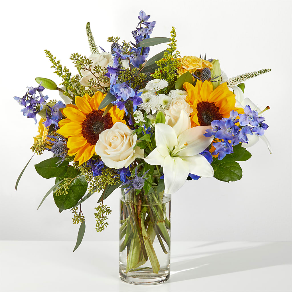 Wonderfully Sunny Bouquet – MARIE'S FLOWER & GIFT SHOPPE INC, Moultrie GA