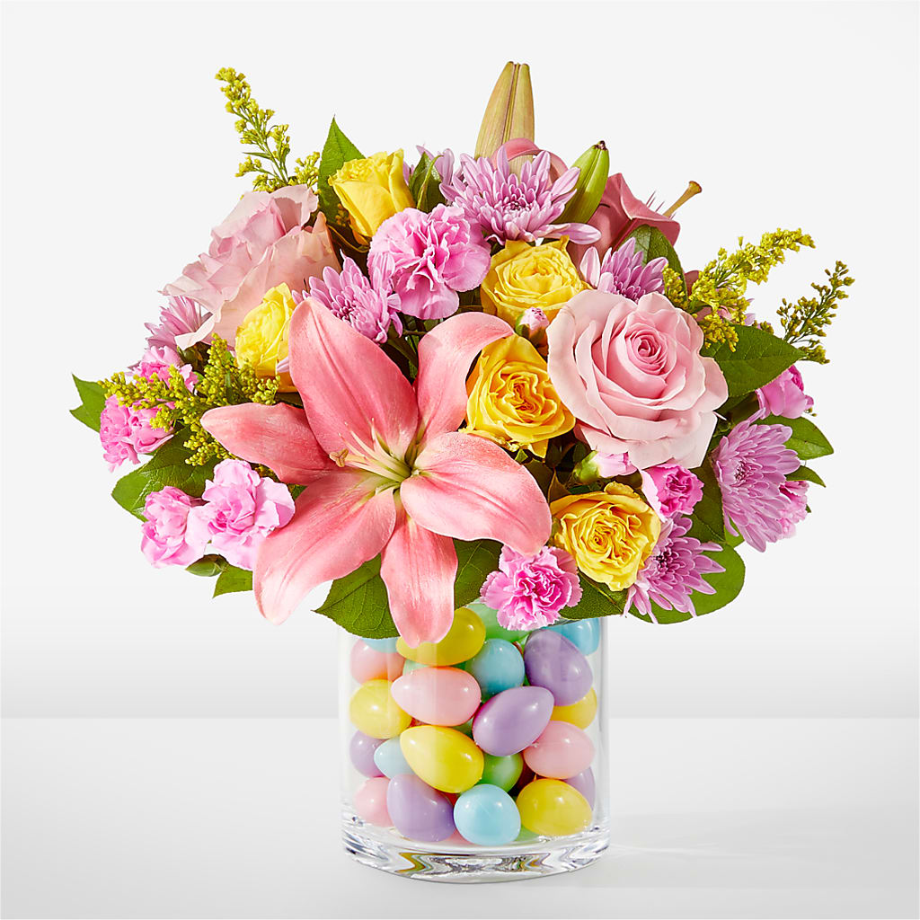 Easter Egg Hunt Bouquet – MARIE'S FLOWER & GIFT SHOPPE INC, Moultrie GA