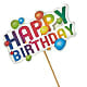 Happy Birthday Pick – MARIE'S FLOWER & GIFT SHOPPE INC, Moultrie GA