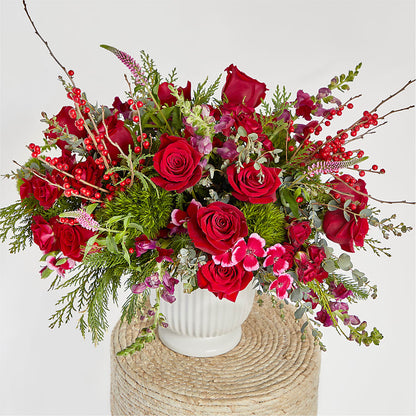 Big Red Bow Bouquet – MARIE'S FLOWER & GIFT SHOPPE INC, Moultrie GA