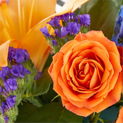 Radiant Citrus Box Bouquet – MARIE'S FLOWER & GIFT SHOPPE INC, Moultrie GA