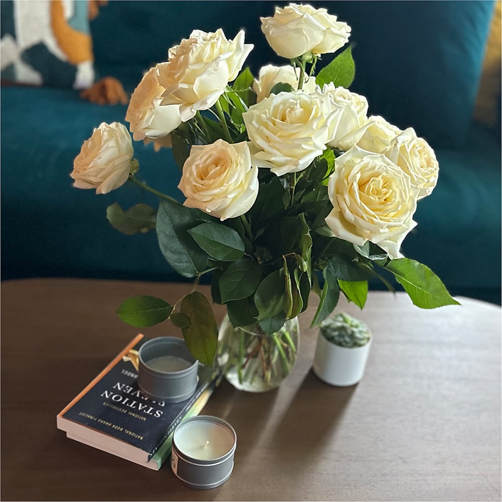 Long Stem Yellow Rose Bouquet – MARIE'S FLOWER & GIFT SHOPPE INC, Moultrie GA