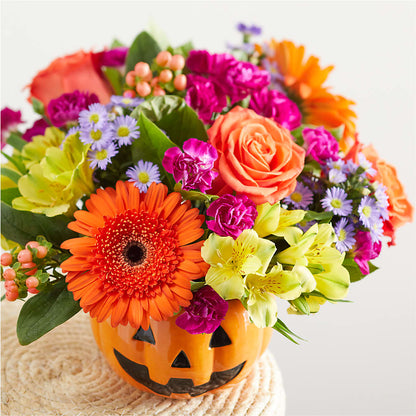 Tricks & Treats Pumpkin – MARIE'S FLOWER & GIFT SHOPPE INC, Moultrie GA