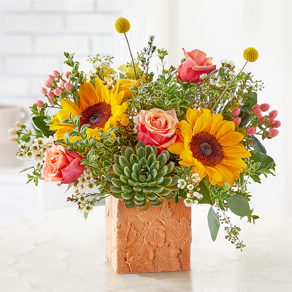 Sunflower Season Bouquet – MARIE'S FLOWER & GIFT SHOPPE INC, Moultrie GA