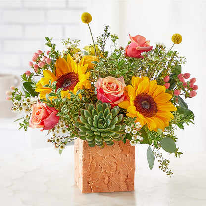 Sunflower Season Bouquet – MARIE'S FLOWER & GIFT SHOPPE INC, Moultrie GA