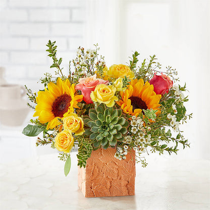 Sunflower Season Bouquet – MARIE'S FLOWER & GIFT SHOPPE INC, Moultrie GA