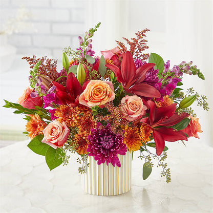 Burgundy Landscape Bouquet – MARIE'S FLOWER & GIFT SHOPPE INC, Moultrie GA