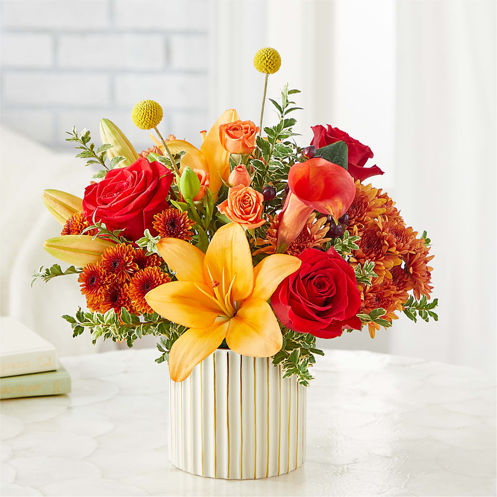 Scarlet Skies Bouquet – MARIE'S FLOWER & GIFT SHOPPE INC, Moultrie GA