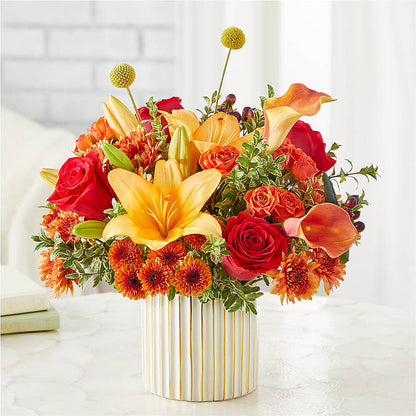 Scarlet Skies Bouquet – MARIE'S FLOWER & GIFT SHOPPE INC, Moultrie GA