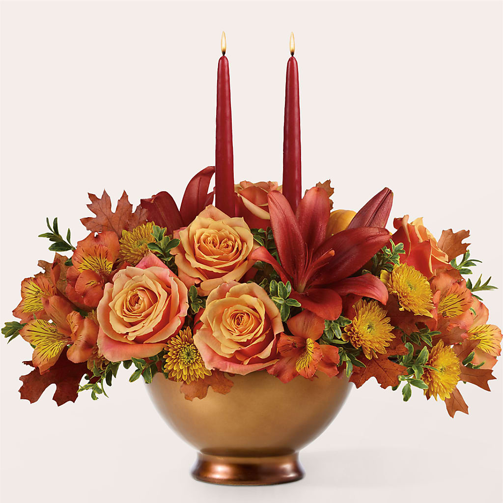 Harvest Table Centerpiece – MARIE'S FLOWER & GIFT SHOPPE INC, Moultrie GA